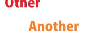 Cuál es la diferencia entre other y another en inglés