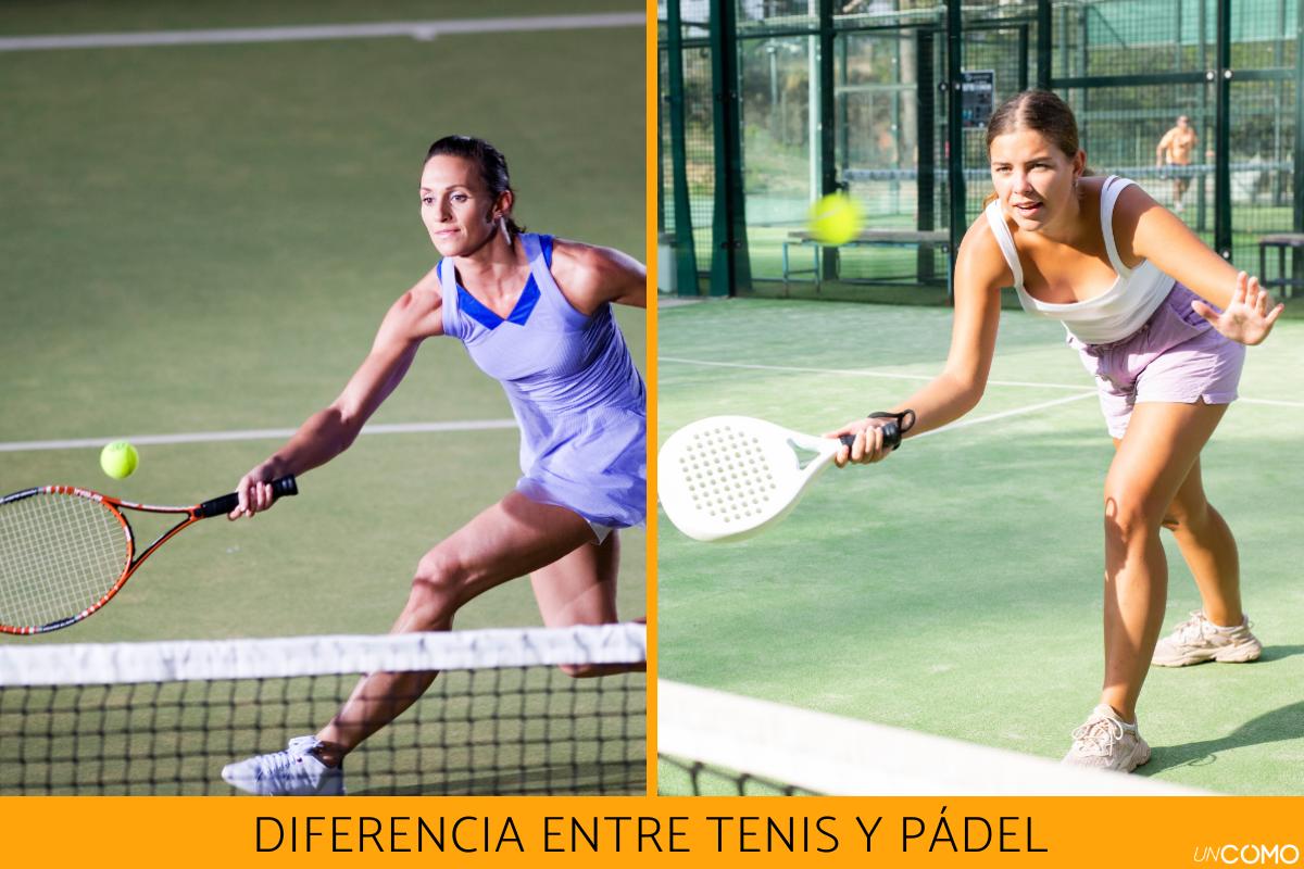 Diferencia entre tenis y pádel