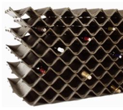 Cómo hacer un botellero con placas onduladas de fibrocemento