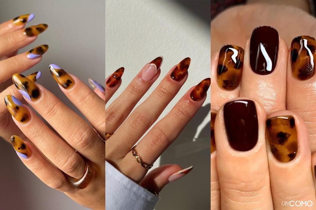 Cómo conseguir las uñas efecto carey y lucir la tendencia del momento