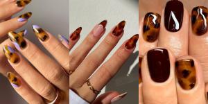 Cómo conseguir las uñas efecto carey y lucir la tendencia del momento
