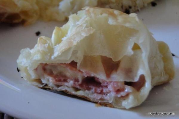 Cómo hacer empanadas de jamón y queso