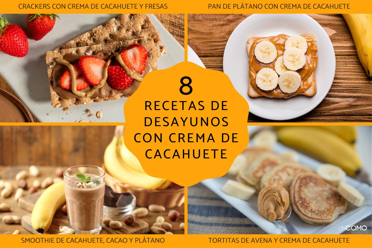 Los mejores desayunos con crema de cacahuete para empezar el día con energía