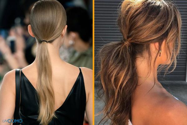 Peinados fáciles para pelo largo - Coleta básica