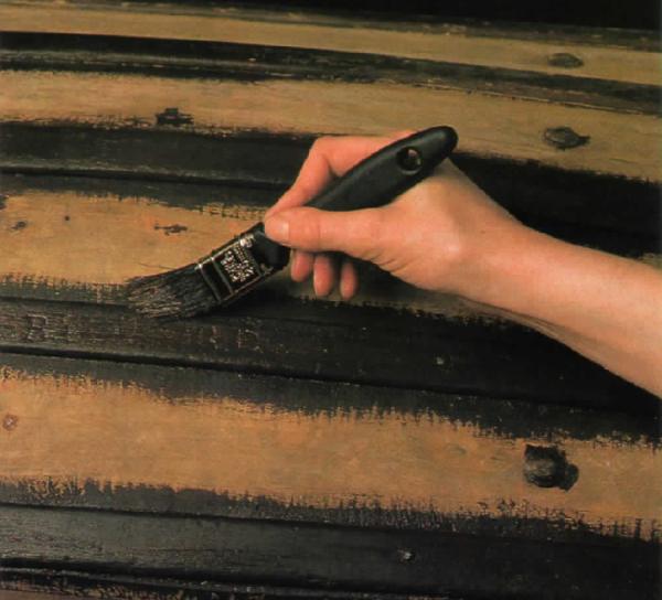 Cómo renovar un baúl de madera - Paso 3