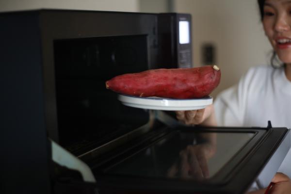 Cómo cocinar batata - Batata al microondas