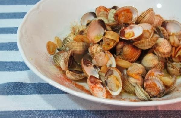 Cómo aliñar berberechos - Berberechos con pimentón