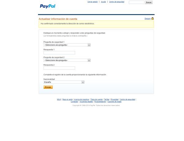 Cómo hacer una cuenta PayPal - Paso 8