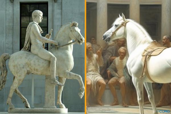 Nombres de caballos famosos y sus historias más inspiradoras y sorprendentes - Incitatus (caballo de Calígula)