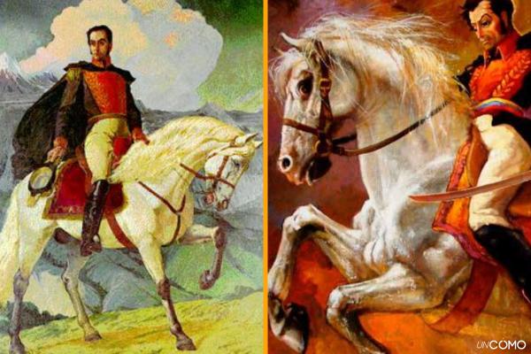Nombres de caballos famosos y sus historias más inspiradoras y sorprendentes - Palomo (caballo de Simón Bolívar)