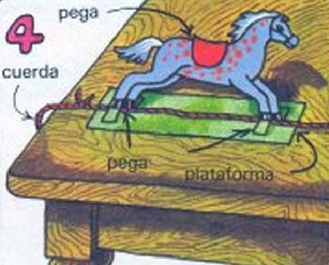 Cómo hacer carreras de caballos de cartón - Paso 4