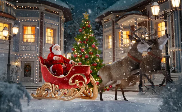 santa claus vida real