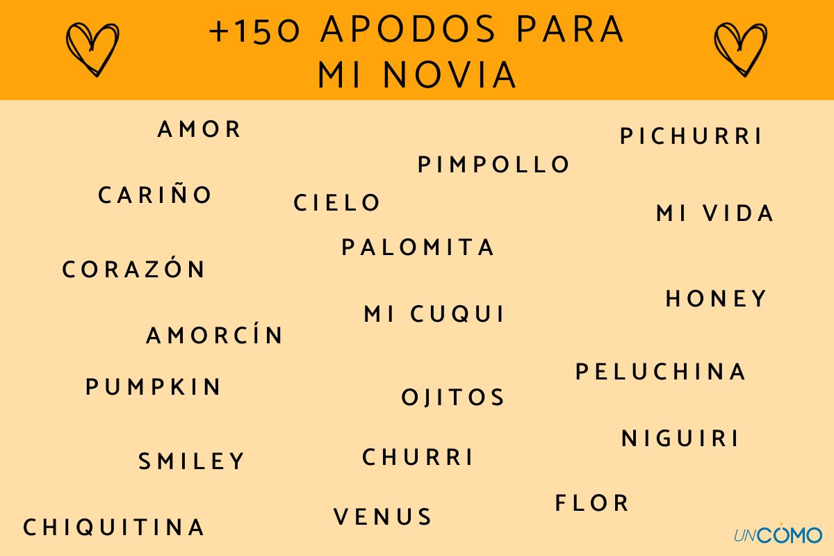 Apodos para mi novia