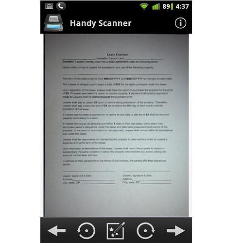 Cómo escanear documentos en Android - Paso 3