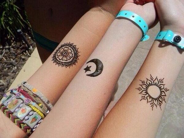 10 tatuajes que simbolizan la amistad - Diseños complementarios