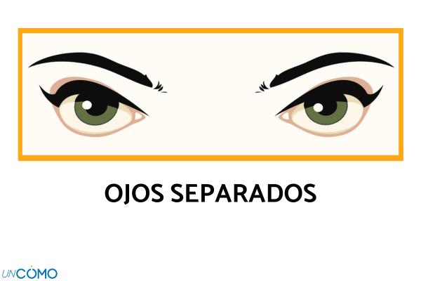 Tipos de ojos y cómo maquillarlos - Ojos separados