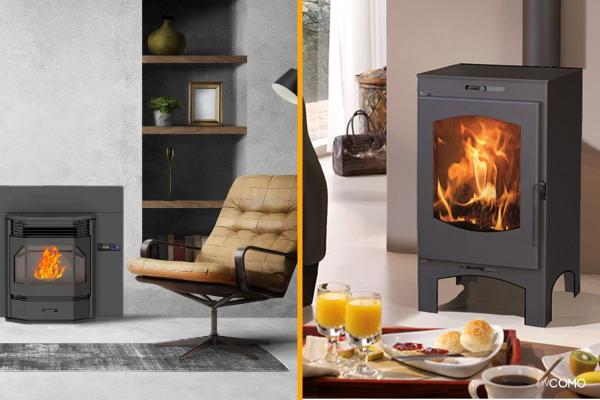 Las mejores marcas de estufas de pellets del mercado - Lugano 15 Eider