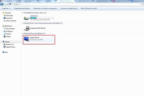 Cómo descargar fotos del iPhone - Paso 2
