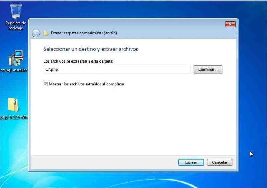 C mo instalar php en windows 9 pasos