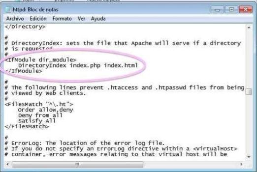 Cómo instalar PHP en Windows - Paso 5