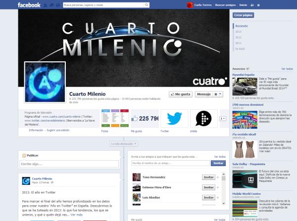 Cómo contactar con Cuarto Milenio - Paso 2