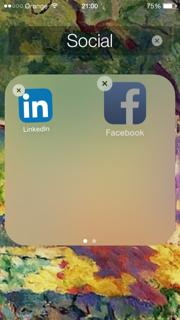 Cómo hacer carpetas en iPhone - Paso 3