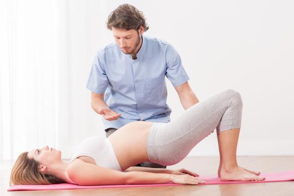 Ejercicios para aliviar el dolor lumbar - El puente