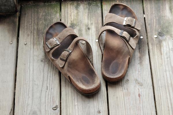 Sandalias piel clearance