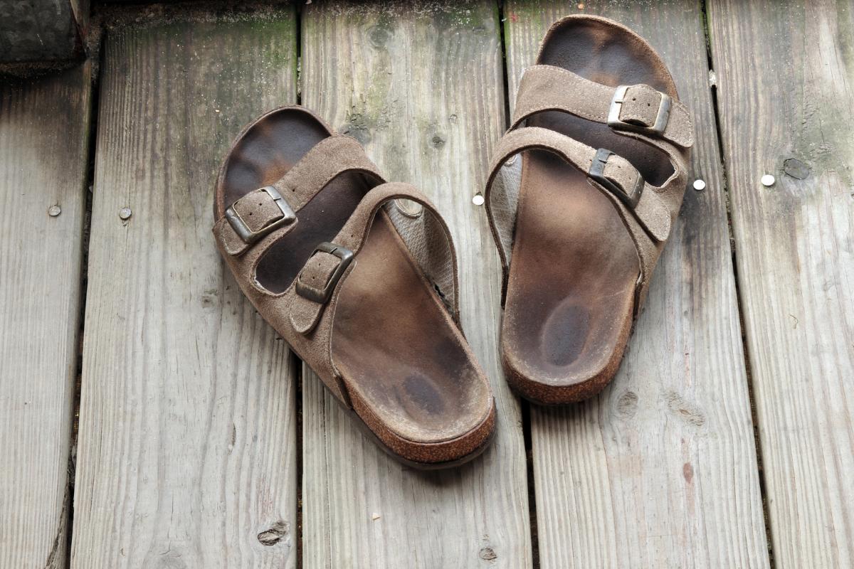 Sandalias de piel discount