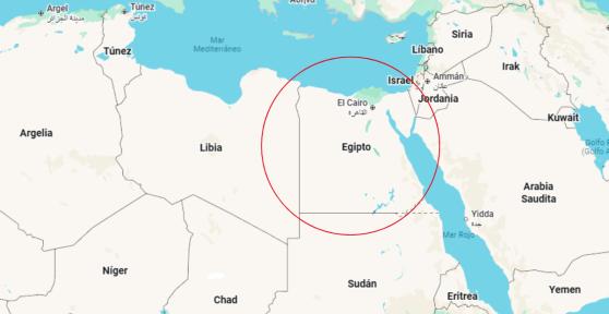 Descubre dónde se encuentra ubicado Egipto en el mapa: continente, capital y países vecinos