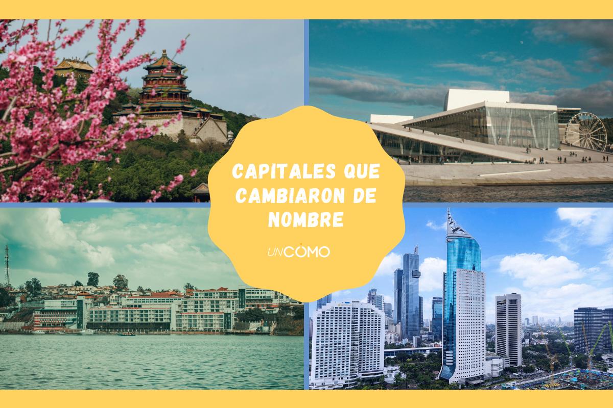 Capitales que cambiaron de nombre a lo largo de la historia