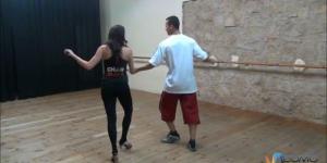 Los pasos básicos de Salsa - básico, lateral y cruzado