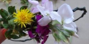 Cómo hacer corona de flores - Fácil y rápido