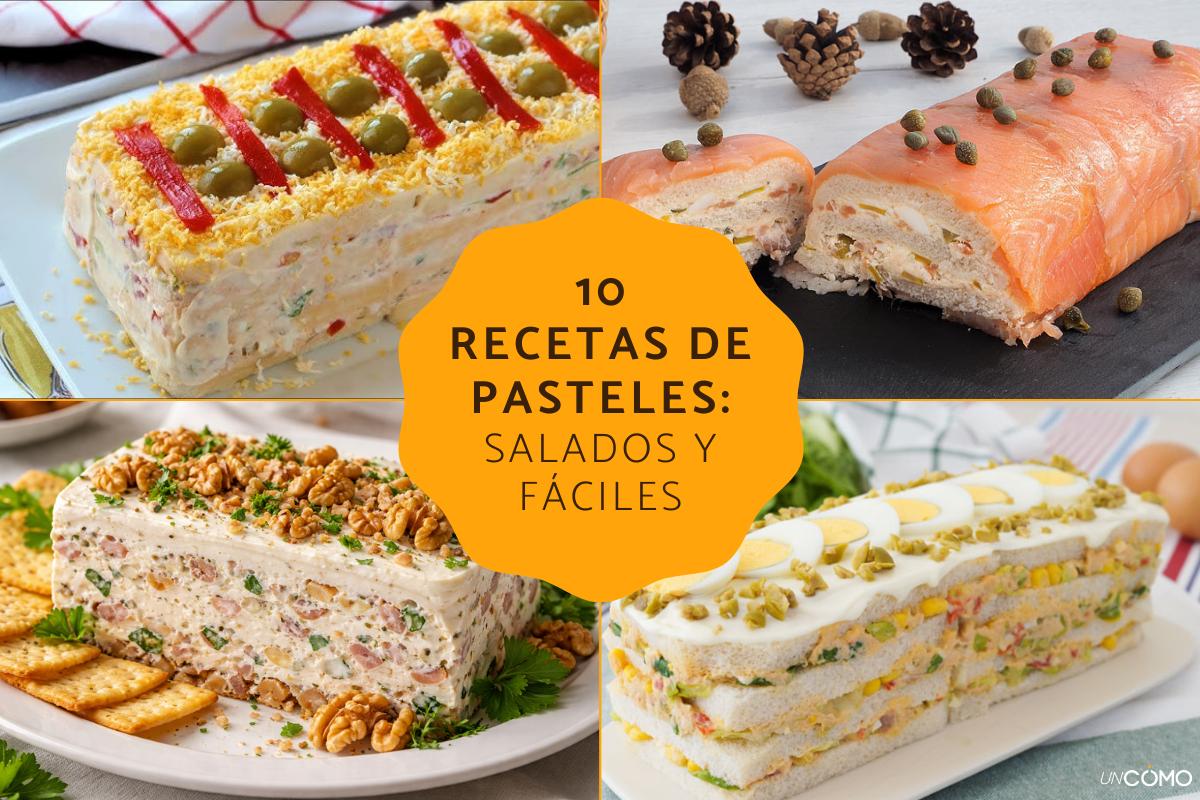 Las mejores recetas de pasteles salados fríos: muy fáciles