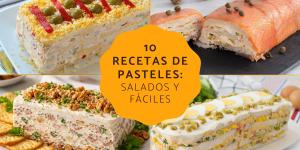Las mejores recetas de pasteles salados fríos: muy fáciles