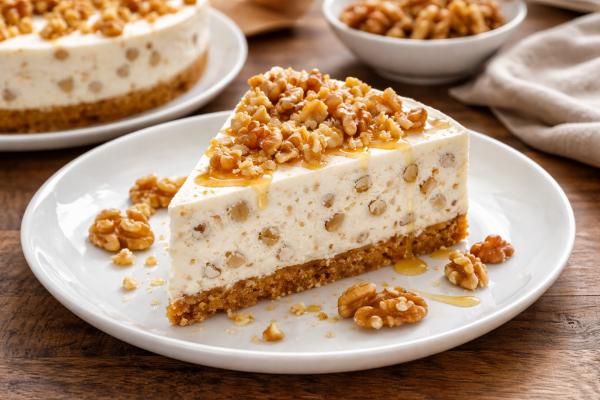 Las mejores recetas de pasteles salados fríos: muy fáciles - Pastel frío de queso y nueces