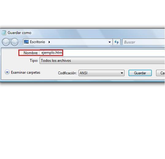 Cómo crear un enlace hipertexto - Paso 4