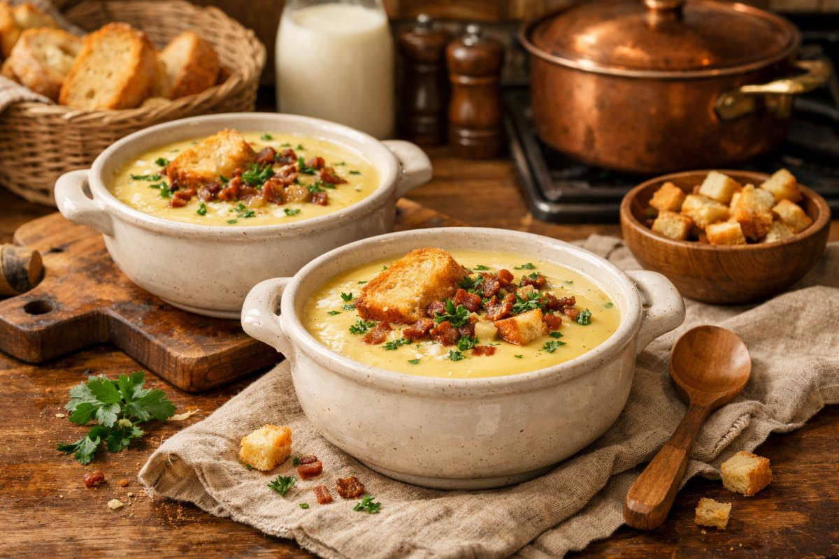 Cómo hacer crema bretona con alubias blancas: receta deliciosa