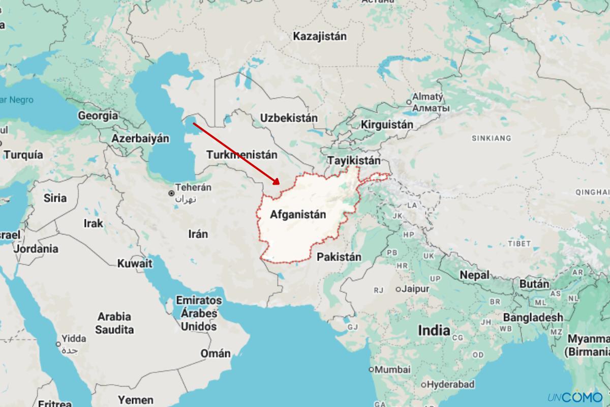 Dónde está Afganistán, capital, habitantes y mapa completo