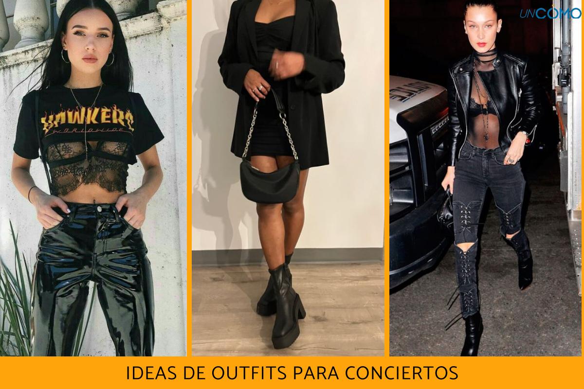 Ideas de outfits para conciertos