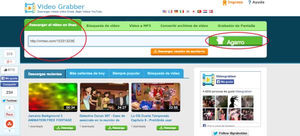 Cómo descargar vídeos de Vimeo - Paso 4