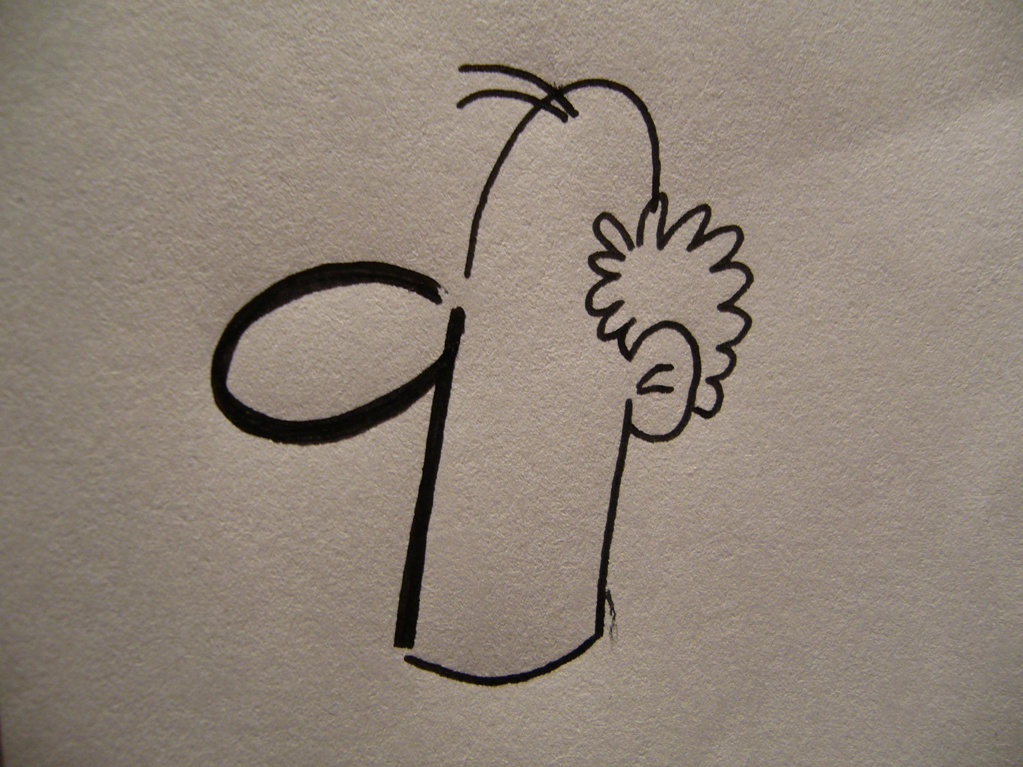Cómo hacer un dibujo con el nº 9 - 6 pasos