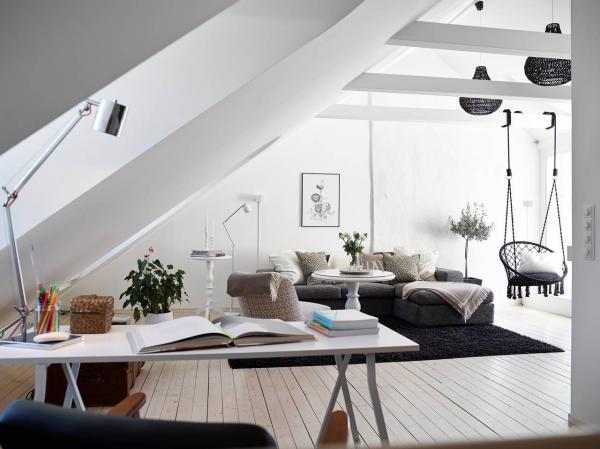 Las ventajas y problemas de vivir en un ático - Tipos de muebles para el ático