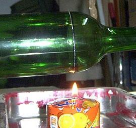 Cómo hacer de una botella un bonito adorno - Paso 7