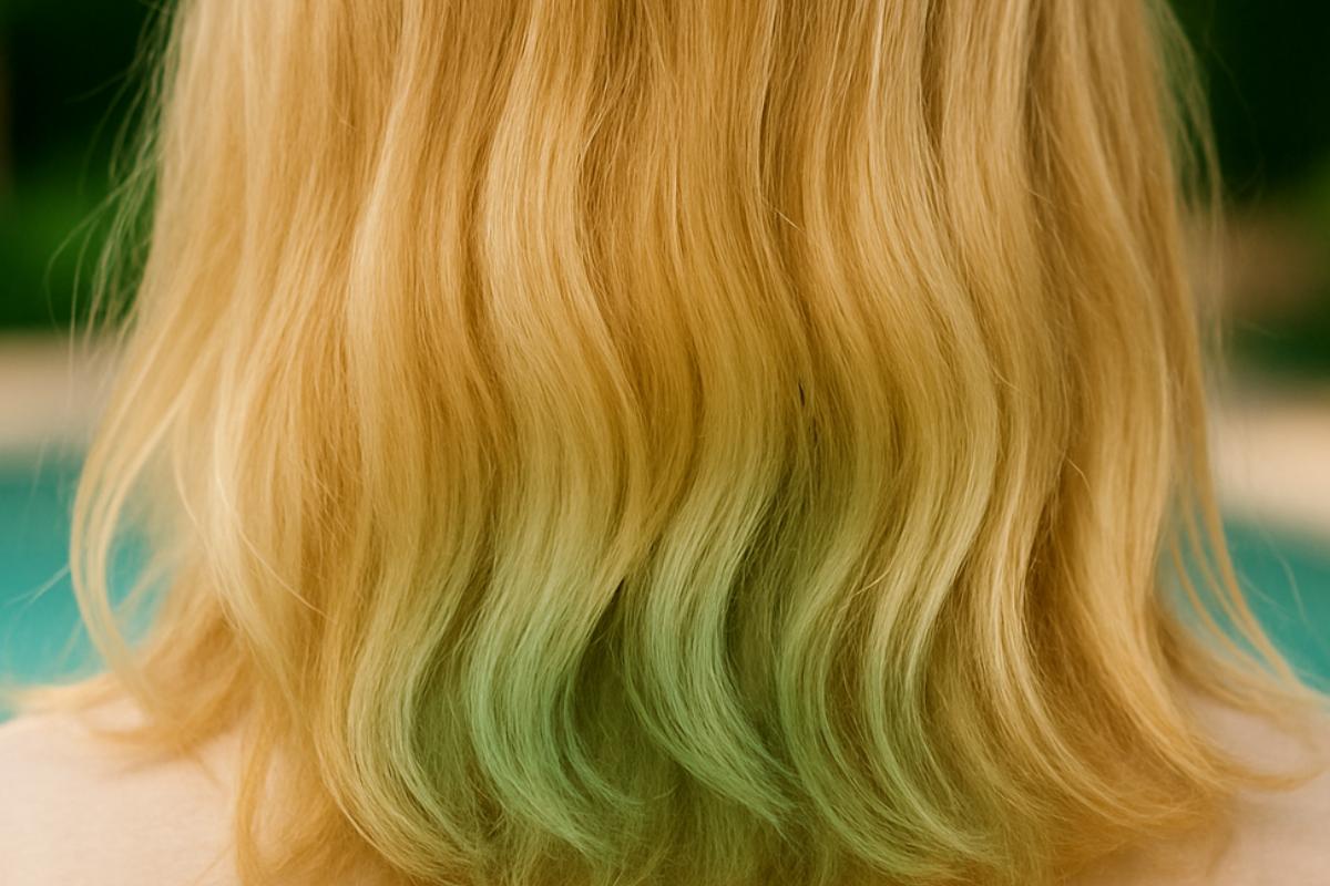 Por qué se pone el pelo verde en la piscina, cómo quitarlo y cómo evitarlo