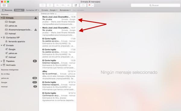 Cómo hacer que no se encadenen mensajes en Mail de Mac - Paso 5
