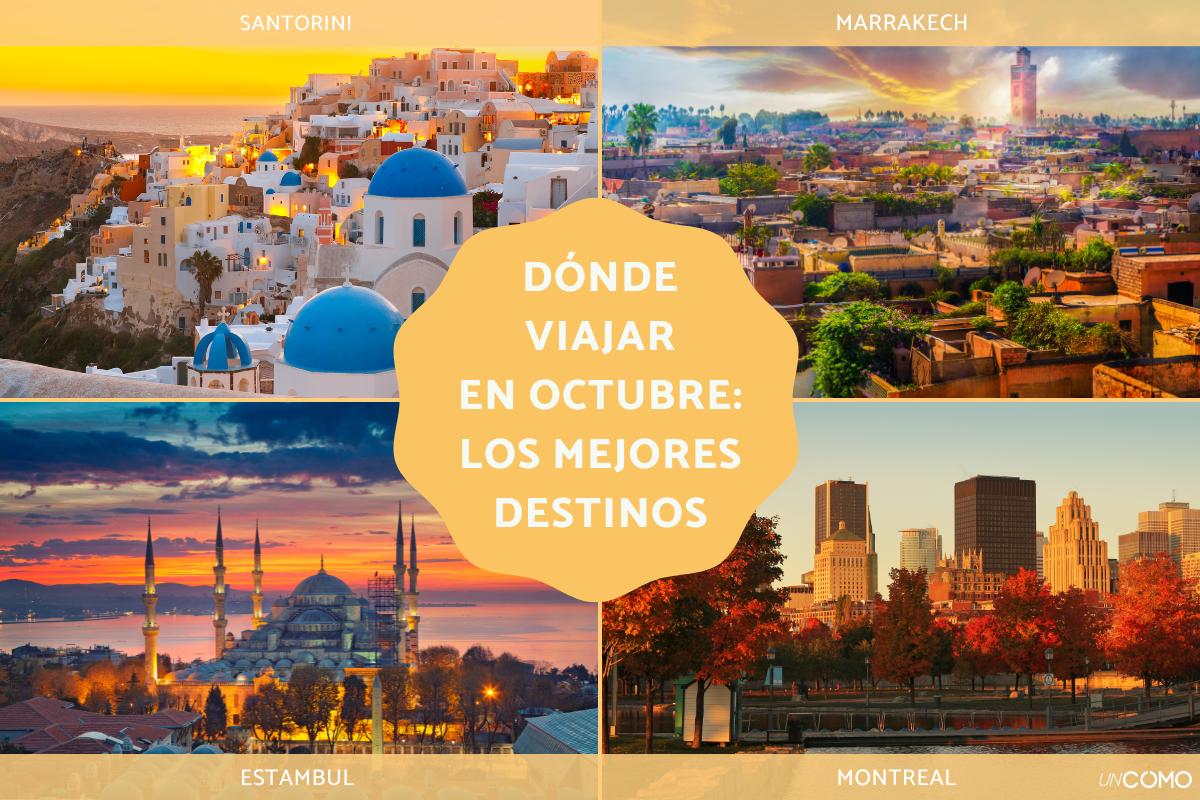 ¿Dónde viajar en octubre? La guía con destinos perfectos para este mes