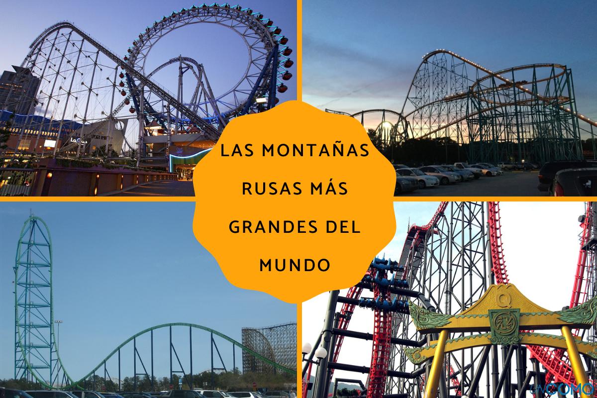 Las montañas rusas más grandes del mundo