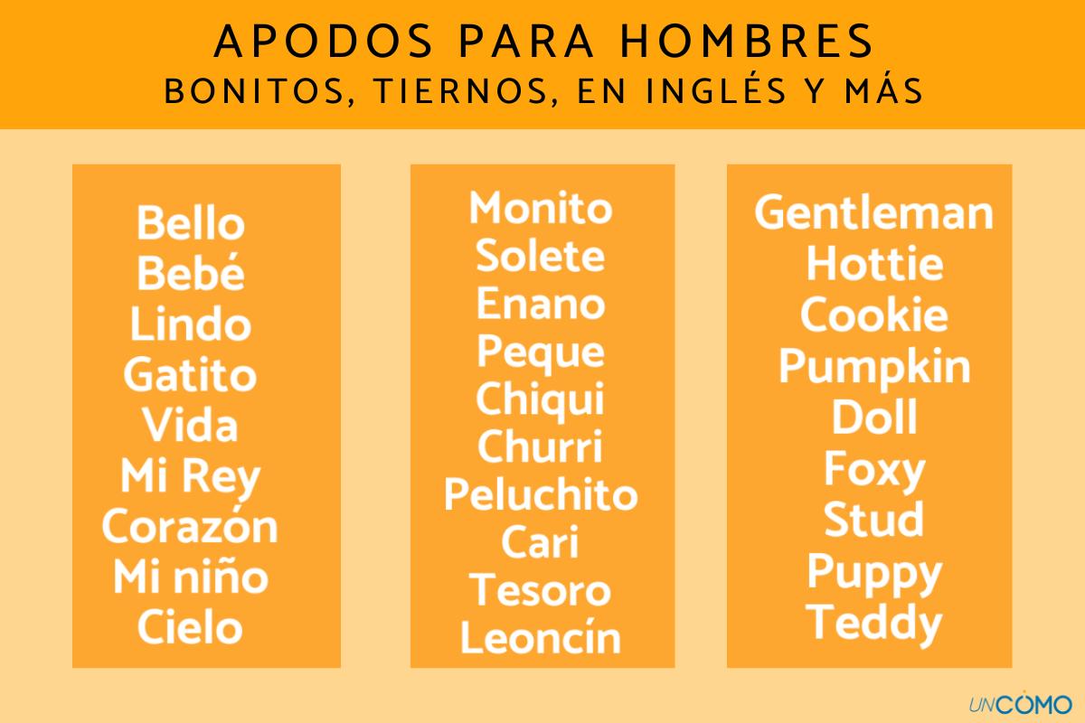 Apodos para hombres