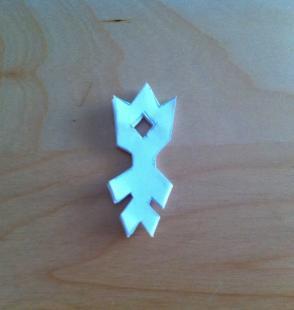 Cómo hacer un copo de nieve de ocho puntas de papel - Paso 8